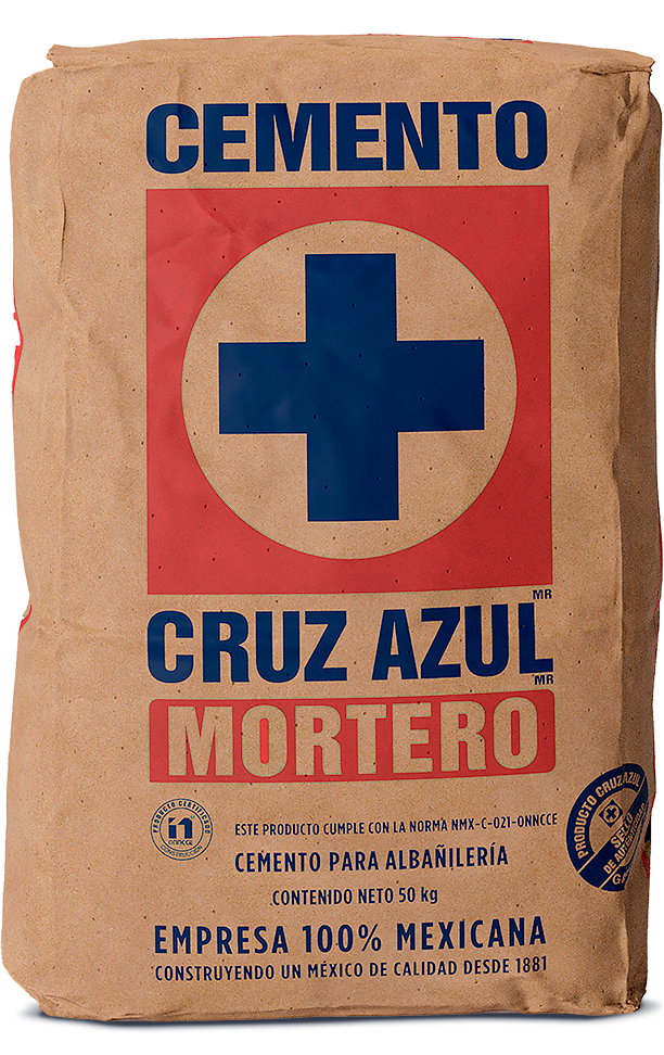 Mortero Cruz Azul para albañilería