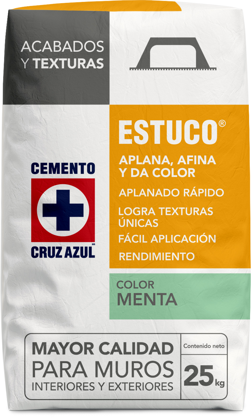 Estuco Cruz Azul