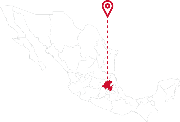 Mapa de la planta Cruz Azul Hidalgo
